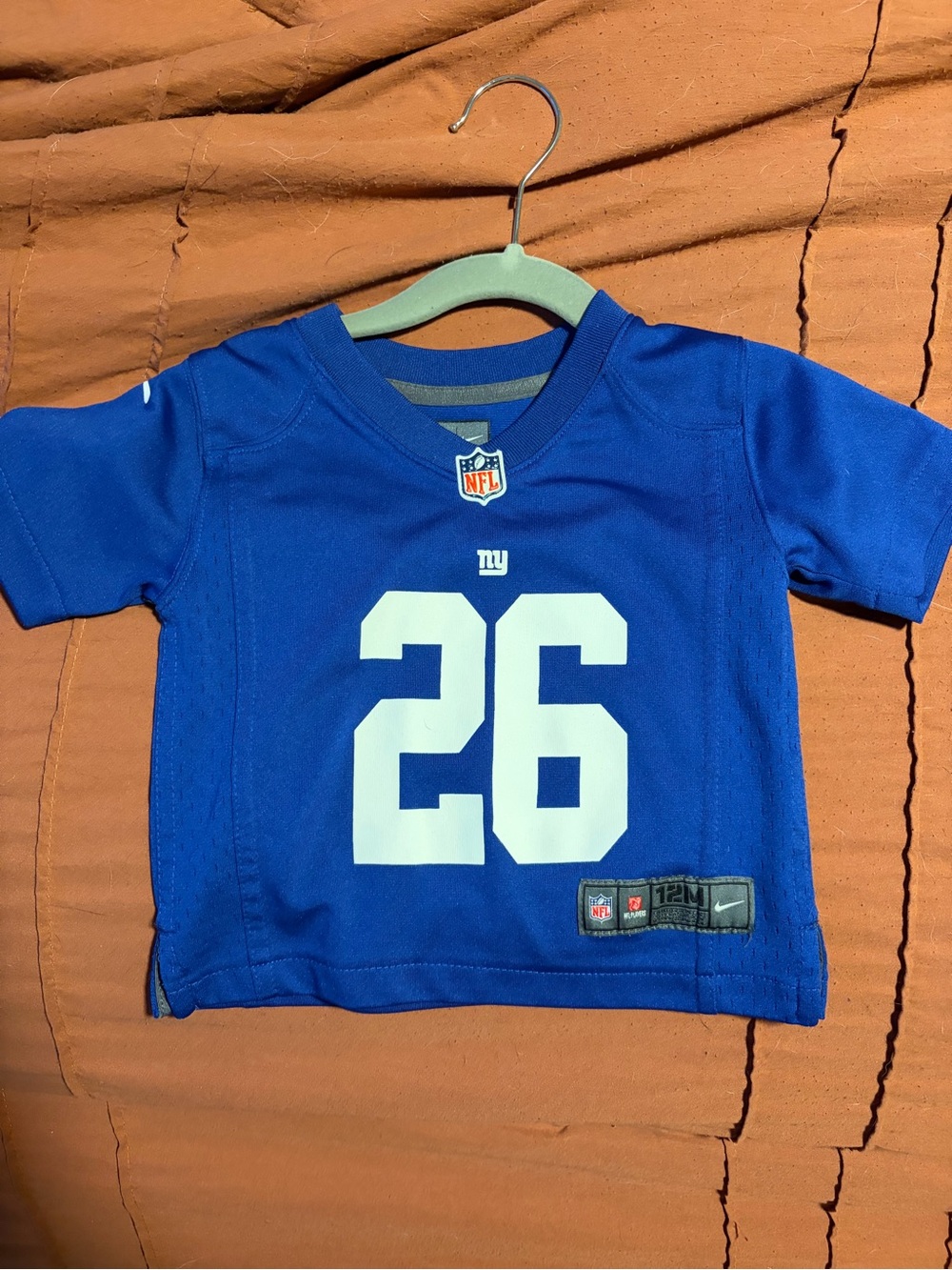 NFL New York Giants Toddler #26 Jersey - Blue